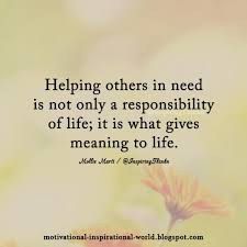 Helping others...